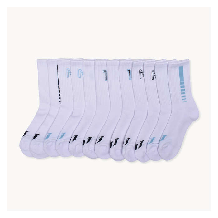 Kid Boys' Messi 6 Pack Crew Socks